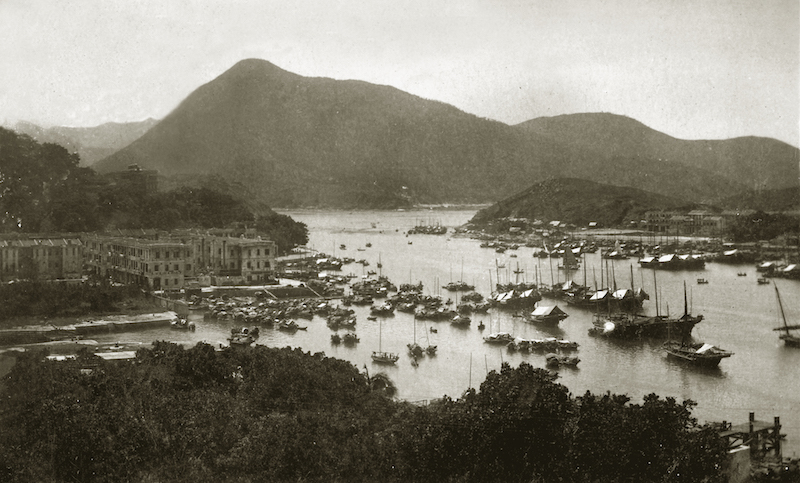香港仔的海鮮舫 香港舊照片